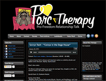 Tablet Screenshot of porctherapy.com
